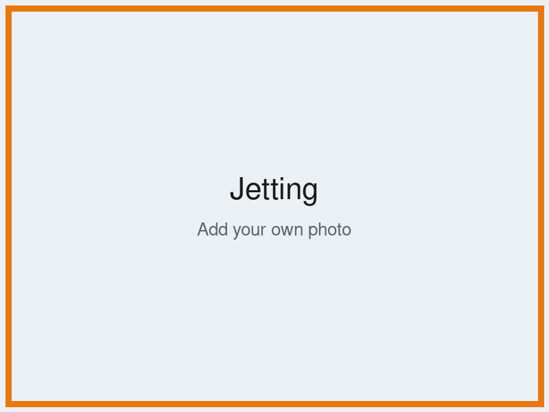 High-pressure drain jetting